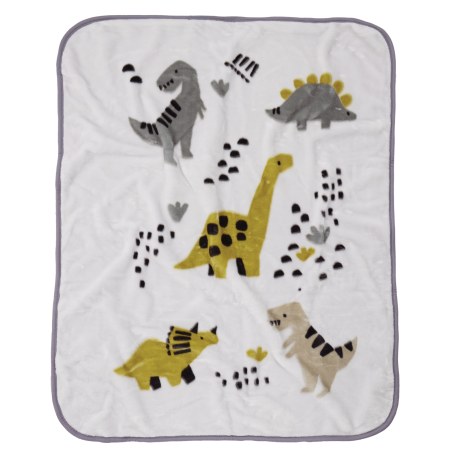 Κουβέρτα Βελουτέ Κούνιας Das Baby 4977 Taupe-Mint 110x140