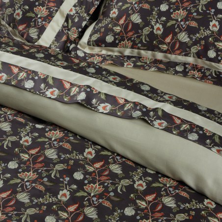 Σετ Παπλωματοθήκη Υπέρδιπλη 3 Τεμαχίων Das Home 1706 Green-Grey 220x240