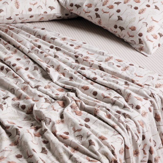 Σετ Παπλωματοθήκη Φανελένια Υπέρδιπλη 3...