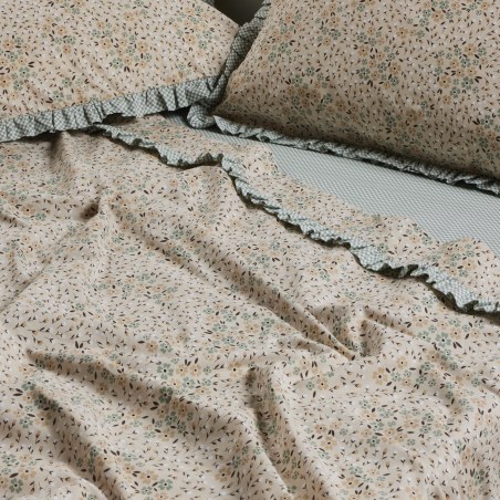 Σετ Παπλωματοθήκη Υπέρδιπλη 3 Τεμαχίων Das Home 3179 Taupe 220x240