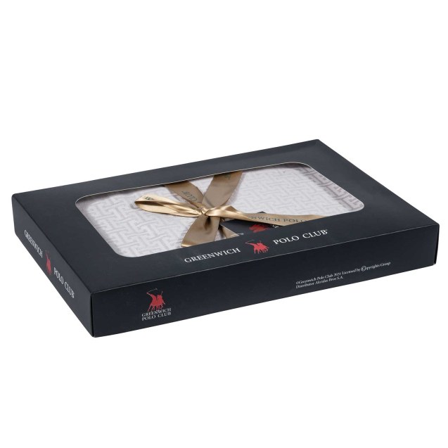 Τραπεζομάντηλο Greenwich Polo Club 3008 Silver...