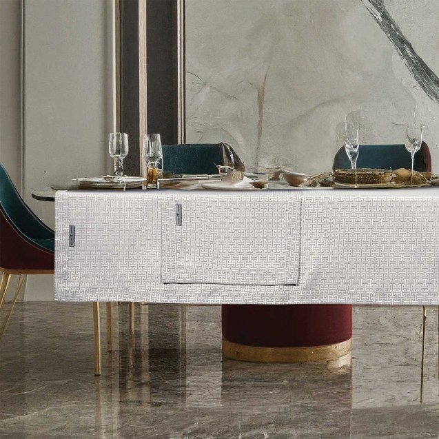 Τραπεζομάντηλο Greenwich Polo Club 3008 Silver...