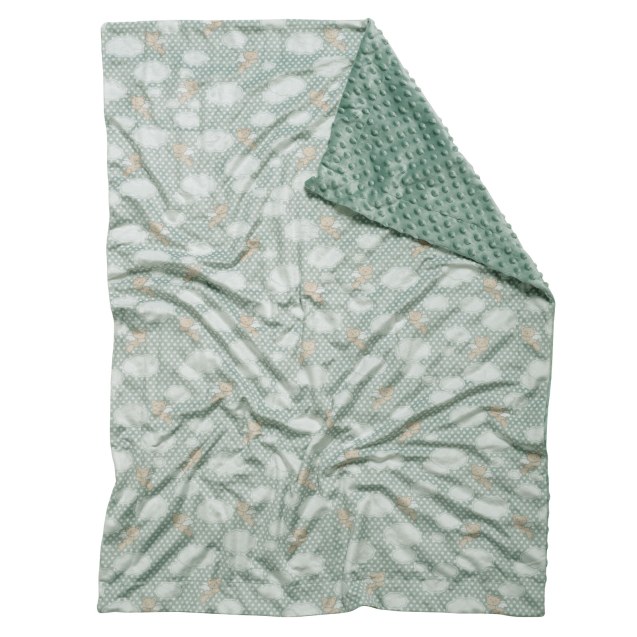 Κουβέρτα Fleece Αγκαλιάς Das Home 4901 Mint 75x100