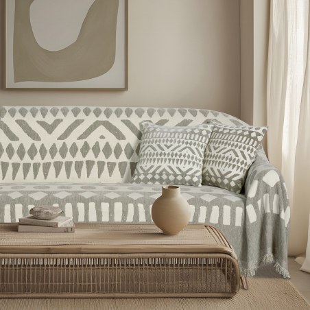 Μαξιλάρι Διακόσμησης Das Home 0276 Taupe-Cream 40x40
