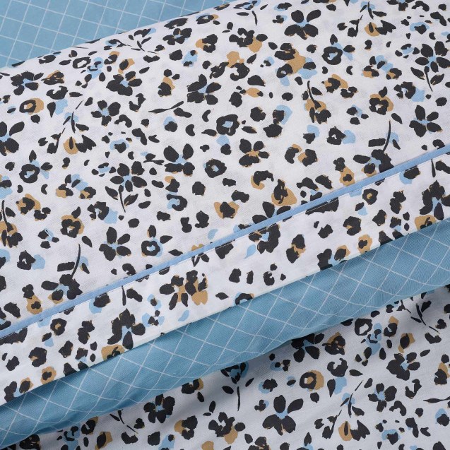 Κουβερλί Υπέρδιπλο Das Home Happy 9622 Εκρού-...