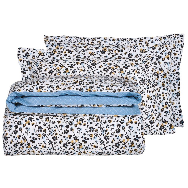 Κουβερλί Υπέρδιπλο Das Home Happy 9622 Εκρού-...