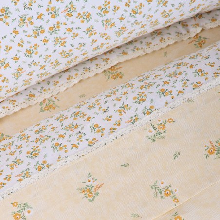 Κουβερλί Υπέρδιπλο Das Home Prestige 1682 Κρεμ- Ώχρα 220x240