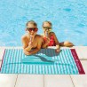 Πετσέτα Θαλάσσης Greenwich Polo Club 70x140 3891 Κόκκινο- Λευκό- Τουρκουάζ