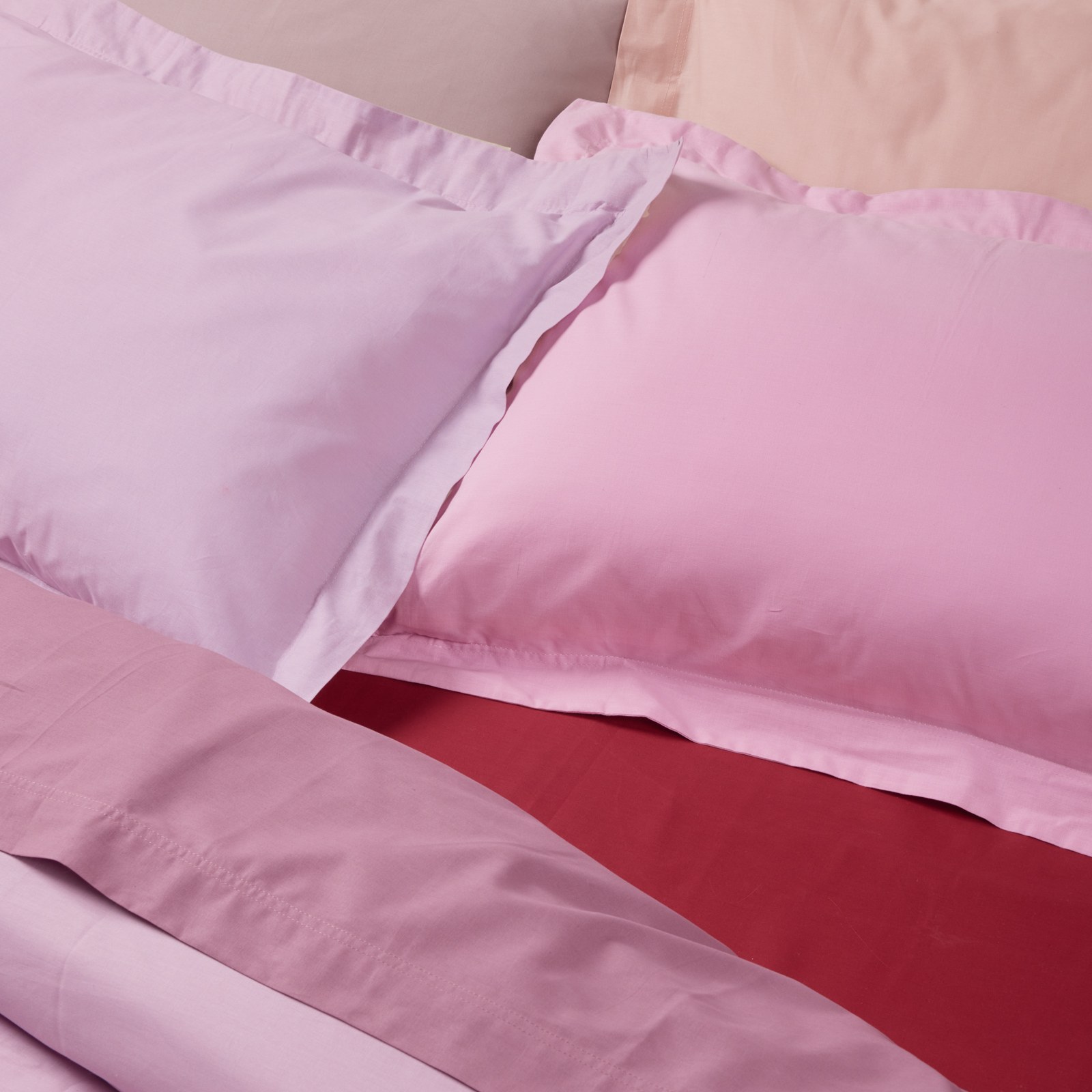 DAS HOME 1012 ΖΕΥΓΟΣ ΜΑΞΙΛΑΡΟΘΗΚΕΣ PINK ΡΟΖ