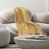 Κουβέρτα Fleece Καναπέ Greenwich Polo Club 4441 Ochre 130x170