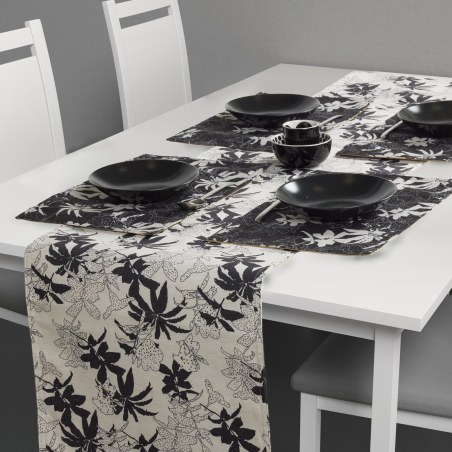 Σετ Κουζίνας 5 Τεμαχίων Das Home 0868 Black-White 45x180,30x45