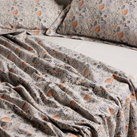 Σετ Σεντόνια King Size 4 Τεμαχίων Das Home 9687 Beige 260x280