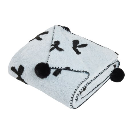 Κουβέρτα Fleece Καναπέ Das Home 1380 Light Blue 130x170