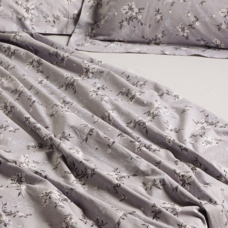 Σετ Παπλωματοθήκη Υπέρδιπλη 3 Τεμαχίων Das Home 9684 Taupe-Grey 220x240