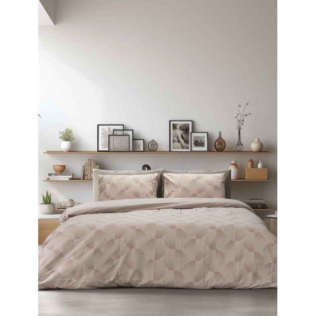 Σετ Πάπλωμα Υπέρδιπλο 3 Τεμαχίων Madi Boxy 220x240