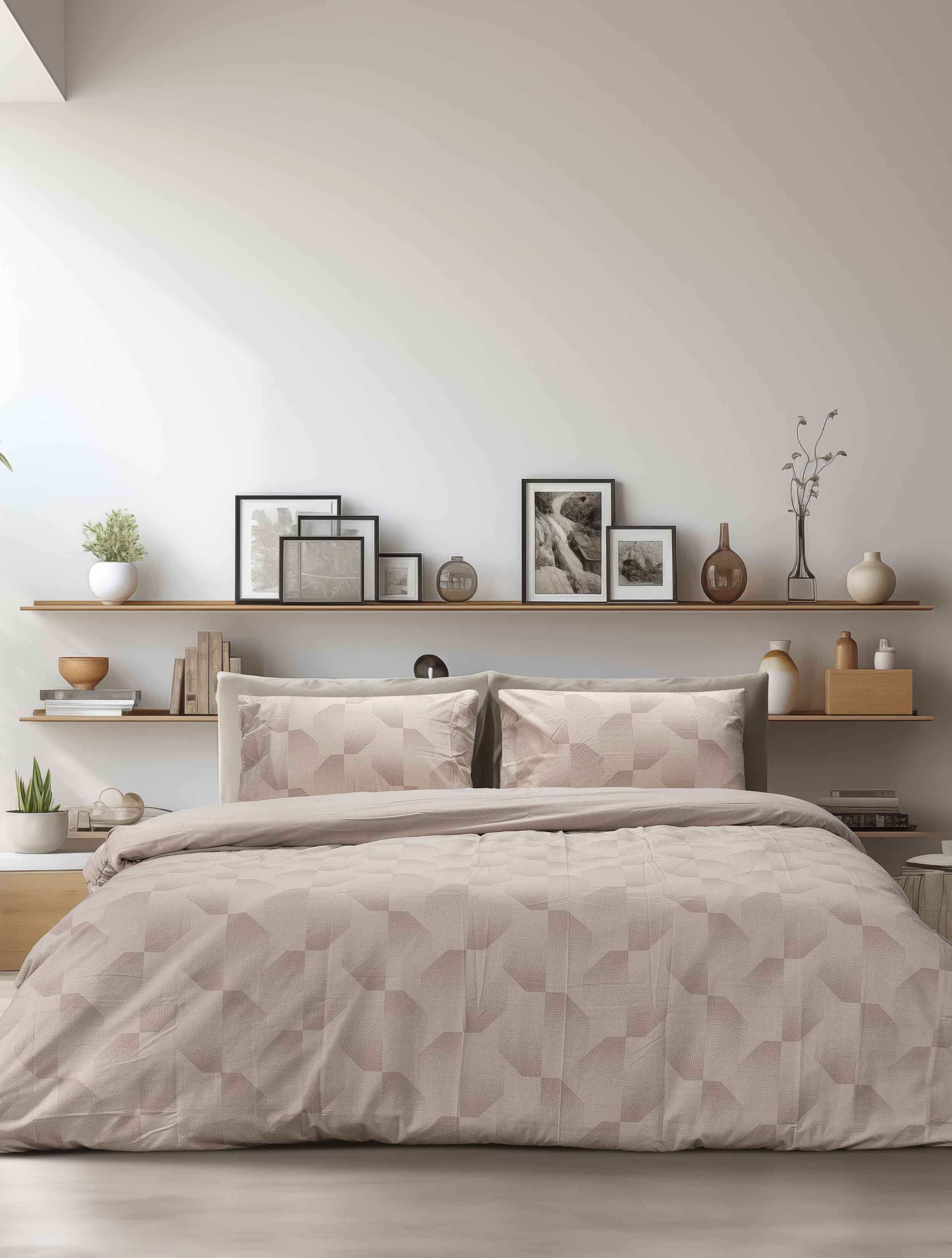 Σετ Πάπλωμα Υπέρδιπλο 3 Τεμαχίων Madi Boxy 220x240