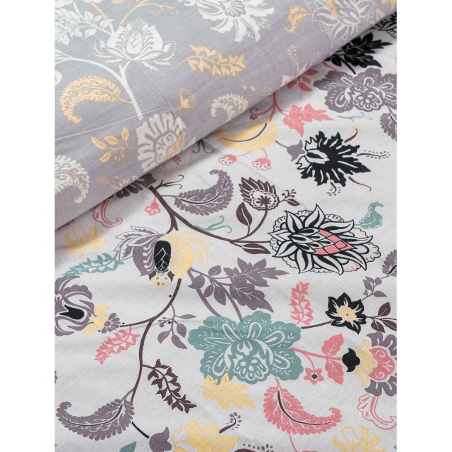 Σετ Κουβερλί King Size 3 Τεμαχίων Madi Sprigs...