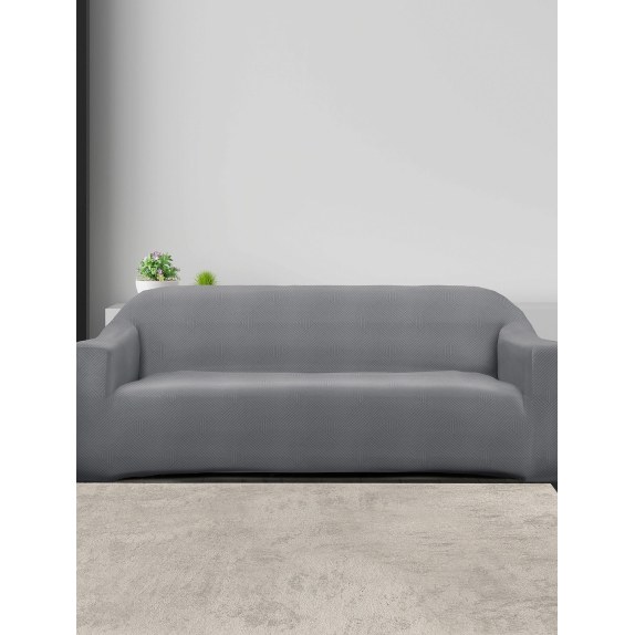 Ελαστικό κάλυμμα τριθέσιου καναπέ Madi Earthline Γκρι
