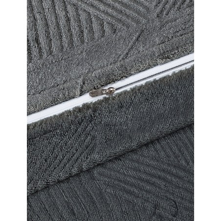 Παπλωματοθήκη Υπέρδιπλη Madi Eira Ανθρακί 220x240