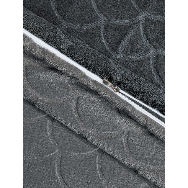 Παπλωματοθήκη Υπέρδιπλη Madi Nevola Ανθρακί...