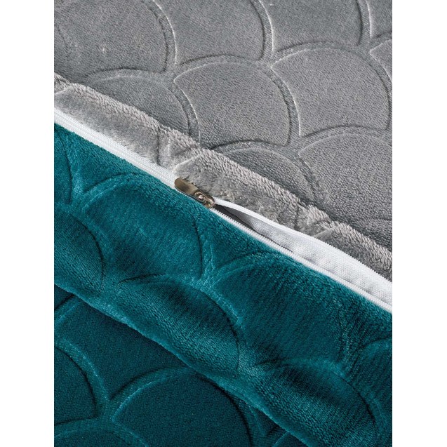 Παπλωματοθήκη Υπέρδιπλη Madi Nevola Πετρόλ 220x240