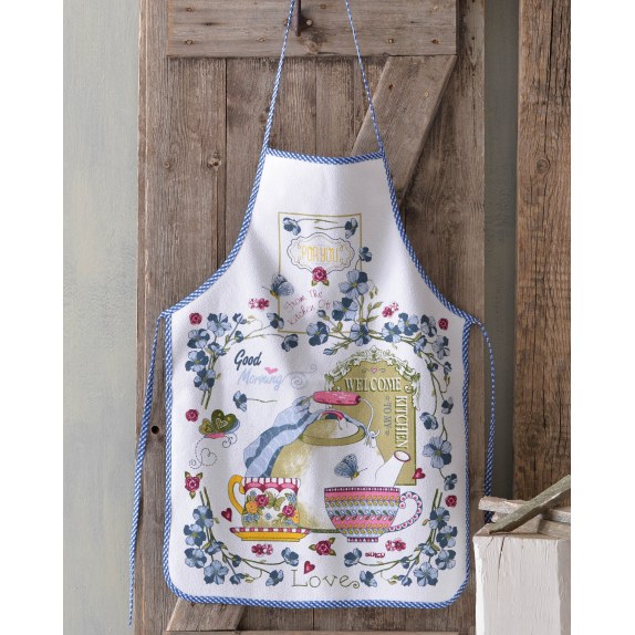 Ποδιά Κουζίνας Αδιάβροxη Rythmos Cook Love