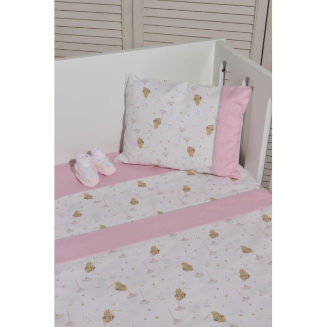 Σετ Σεντόνια Κούνιας 3 Τεμαχίων Baby Oliver 412...