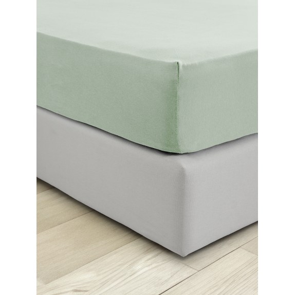 Σεντόνι Jersey Μονό με Λάστιχο Nima  Tender Mint 100x200+40