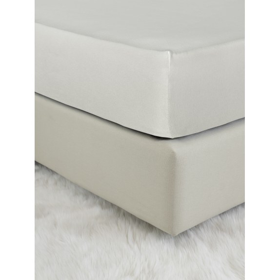 Σεντόνι Jersey Μονό με Λάστιχο Nima Tender Oat Beige...