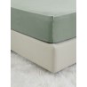 Σεντόνι Jersey Μονό με Λάστιχο Nima Tender Rock Green 100x200+40