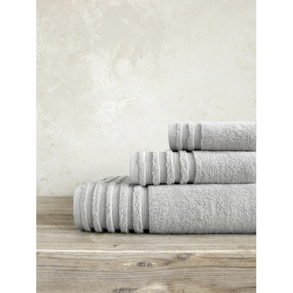 Πετσέτα Χεριών Nima Vista Fog Gray 30x50