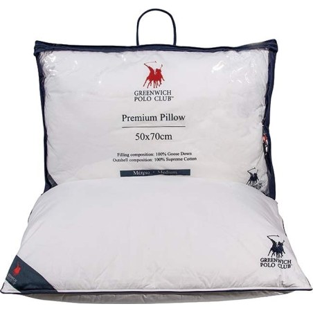 GREENWICH POLO CLUB ΜΑΞΙΛΑΡΙ ΠΟΥΠΟΥΛΕΝΙΟ 50Χ70 2304 ΛΕΥΚΟ