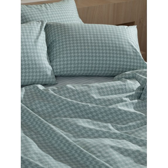 Μαξιλαροθήκη Cotton Feelings 2064 Aqua 50x70-5210065042241