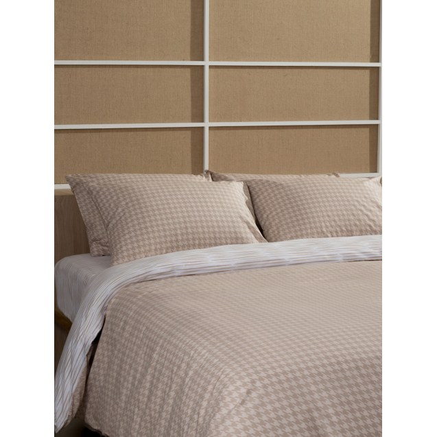 Σετ Σεντόνια Cotton Feelings 2064 Beige...