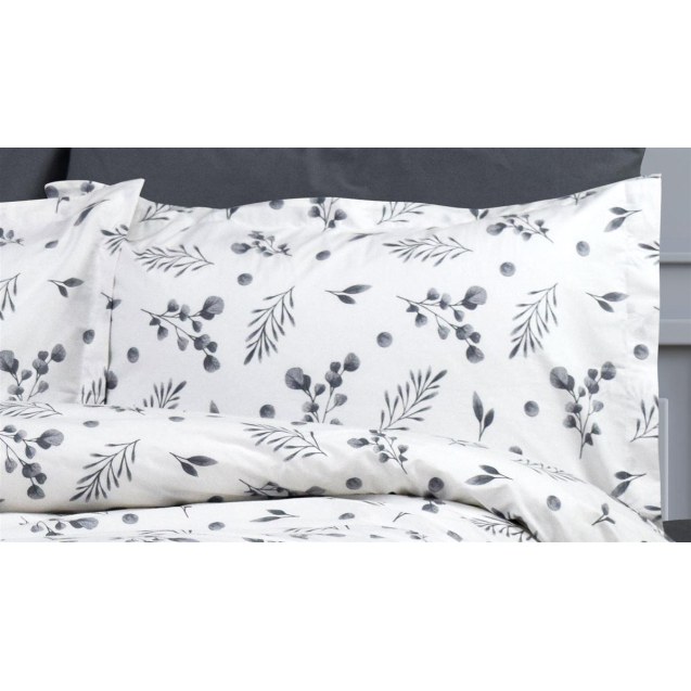 Μαξιλαροθήκη Dimcol Μυρτώ 350 50x70 Grey