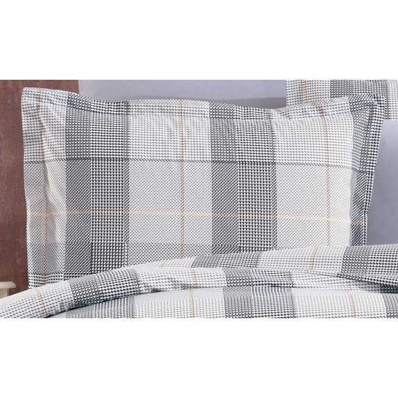 Μαξιλαροθήκη Dimcol Αντιγόνη 339 50x70 Grey