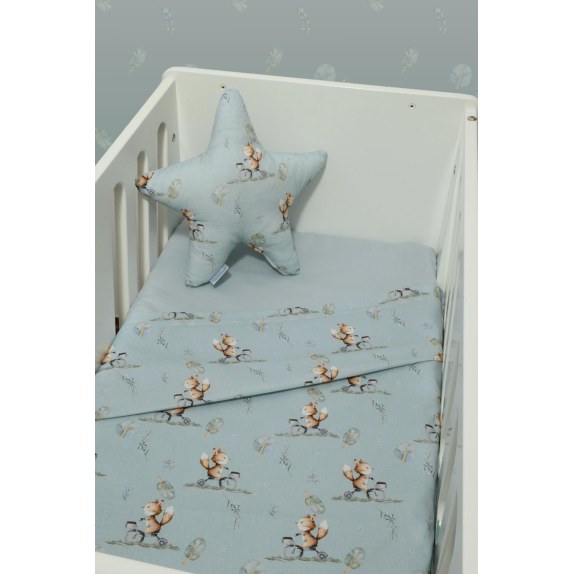 Σεντόνια Λίκνου Σετ 2τ -75x110-100% Βαμβάκι Des -429...