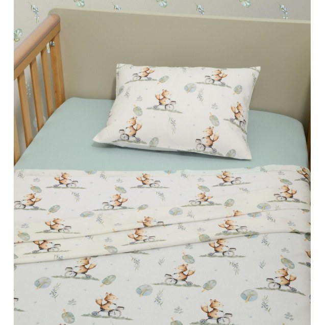 Σεντόνια Κούνιας Σετ 3τ -110x170 με λάστιχο Des...