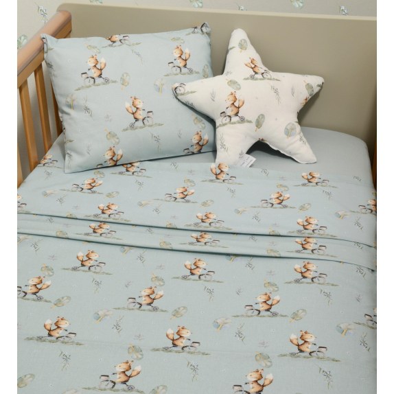 Σεντόνια Κούνιας Σετ 3τ -110x170 με λάστιχο Des -429...