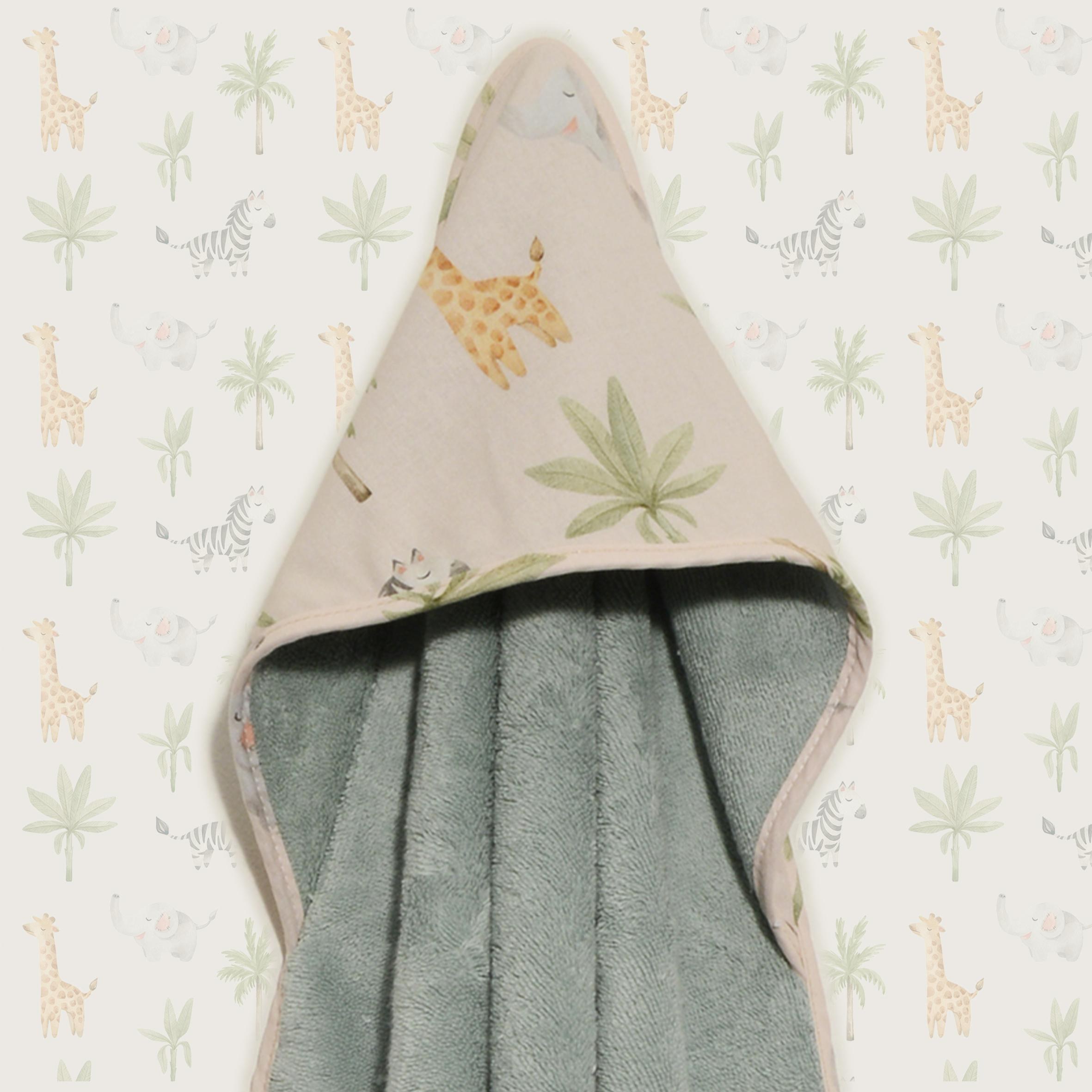 Μπουρνούζι κάπα 75x75 100% βαμβάκι 450 γρμ/τμ Des -425 Oliver Baby