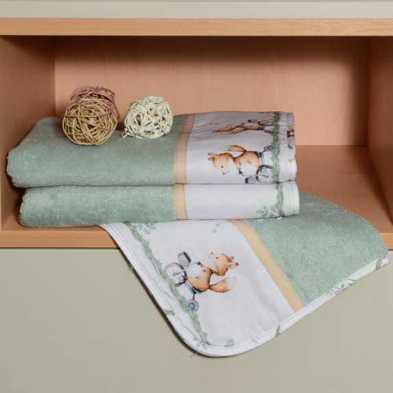 Σετ πετσέτες 2 τεμ 100% βαμβάκι 450 γρμ/τμ 30x50 & 70x120...