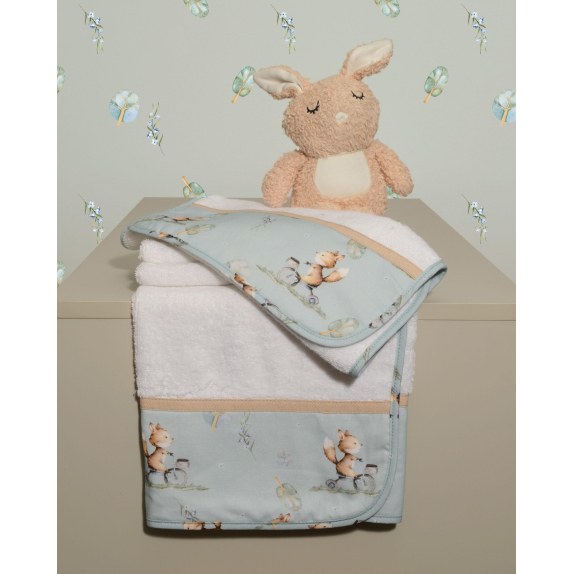 Σετ πετσέτες 2 τεμ 100% βαμβάκι 450 γρμ/τμ 30x50 & 70x120...