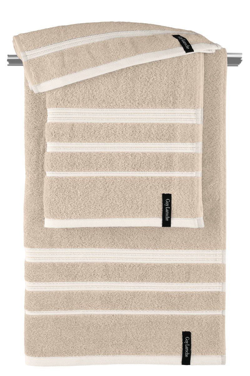 Σετ Πετσέτες 3 Τεμαχίων Guy Laroche Sofrano Beige