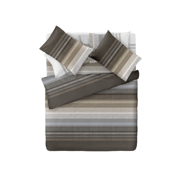 Σετ Σεντόνια King Size 4 Τεμαχίων Saint Clair Keros Cocoa...