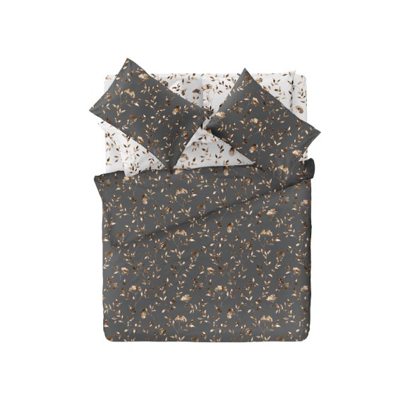 Σετ Σεντόνια King Size 4 Τεμαχίων Saint Clair Amor Golden...