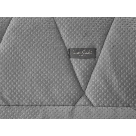 Κουβερτοπάπλωμα Υπέρδιπλο Saint Clair Serena Silver 220x240