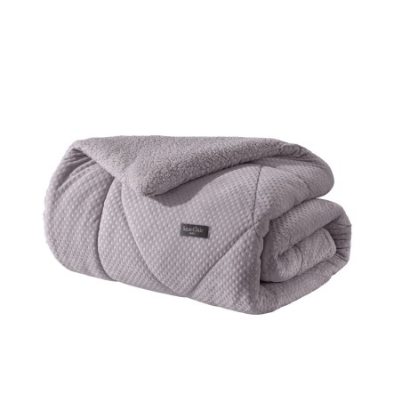 Κουβερτοπάπλωμα Υπέρδιπλο Saint Clair Serena Melanze 220x240