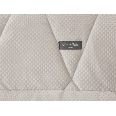 Κουβερτοπάπλωμα Υπέρδιπλο Saint Clair Serena Ivory 220x240