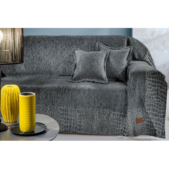 Ριχτάρι Πολυθρόνας Guy Laroche Opium Anthracite 180x150