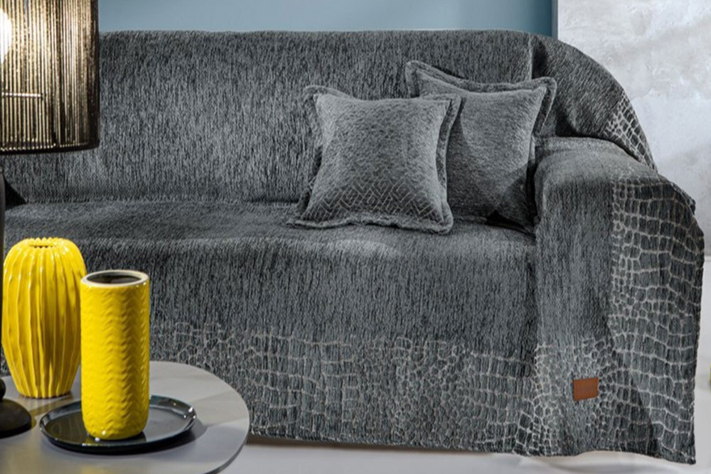 Ριχτάρι Πολυθρόνας Guy Laroche Opium Anthracite 180x150